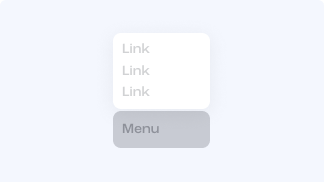 Button menu UI